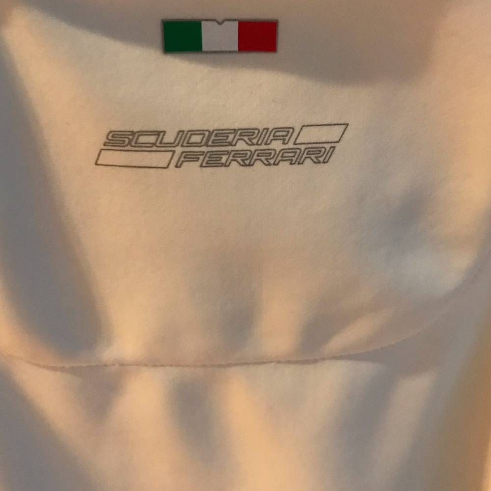 Ferrari zip up sweater woman’s xs